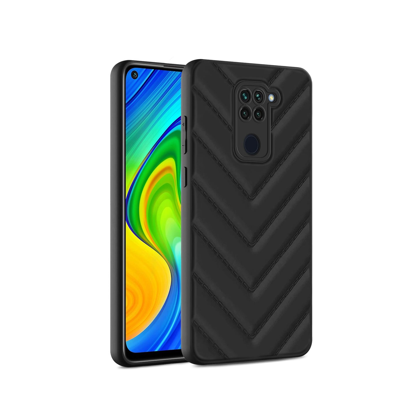 Wave Cushioned Back Cover for Redmi Note 9