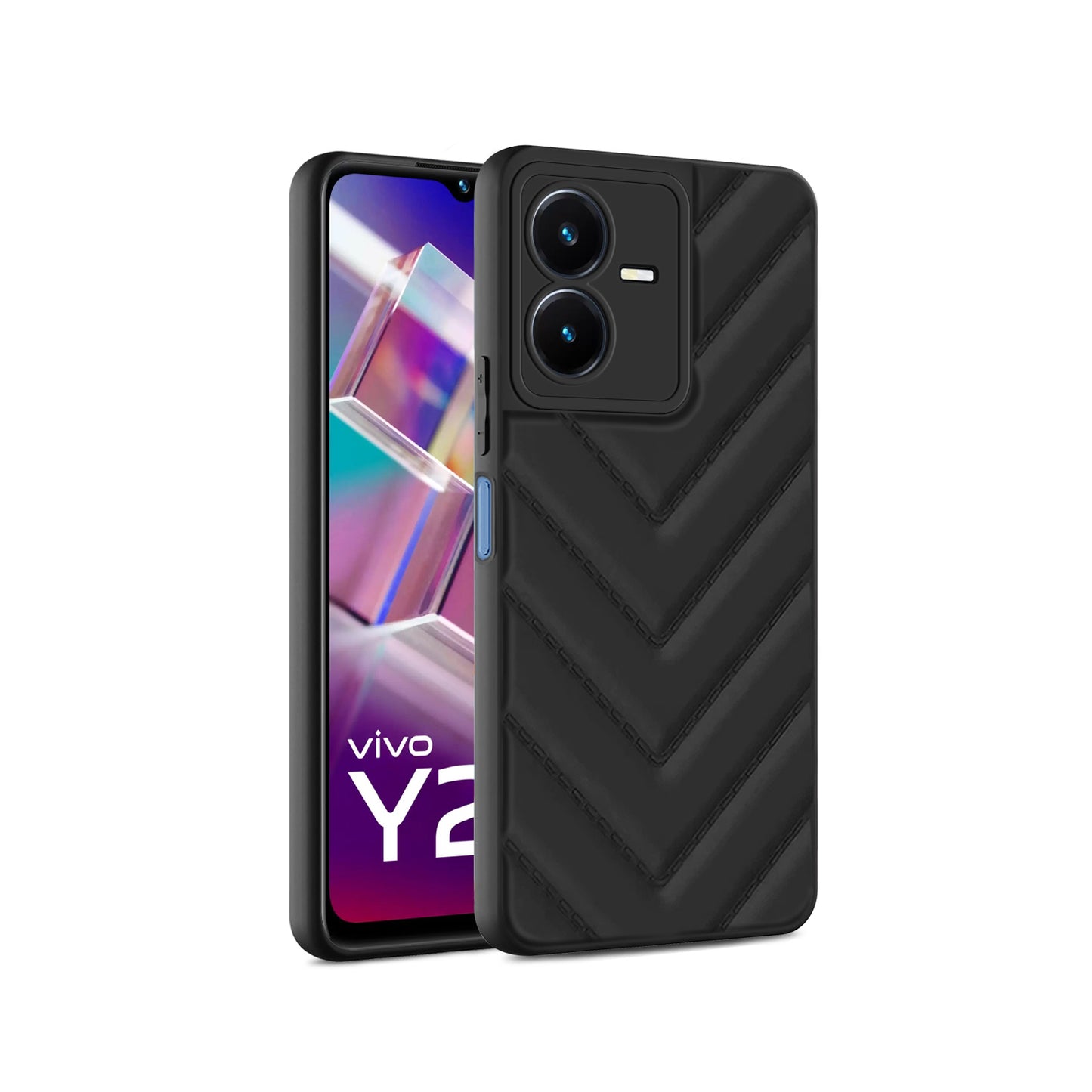 Wave Cushioned Back Cover for Vivo Y22