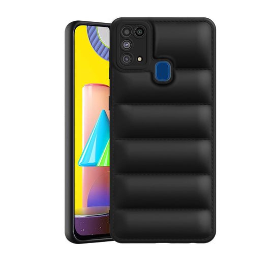 Puffer Back Cover for Samsung Galaxy M31