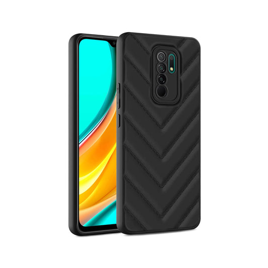 Wave Cushioned Back Cover for Redmi 9 Prime