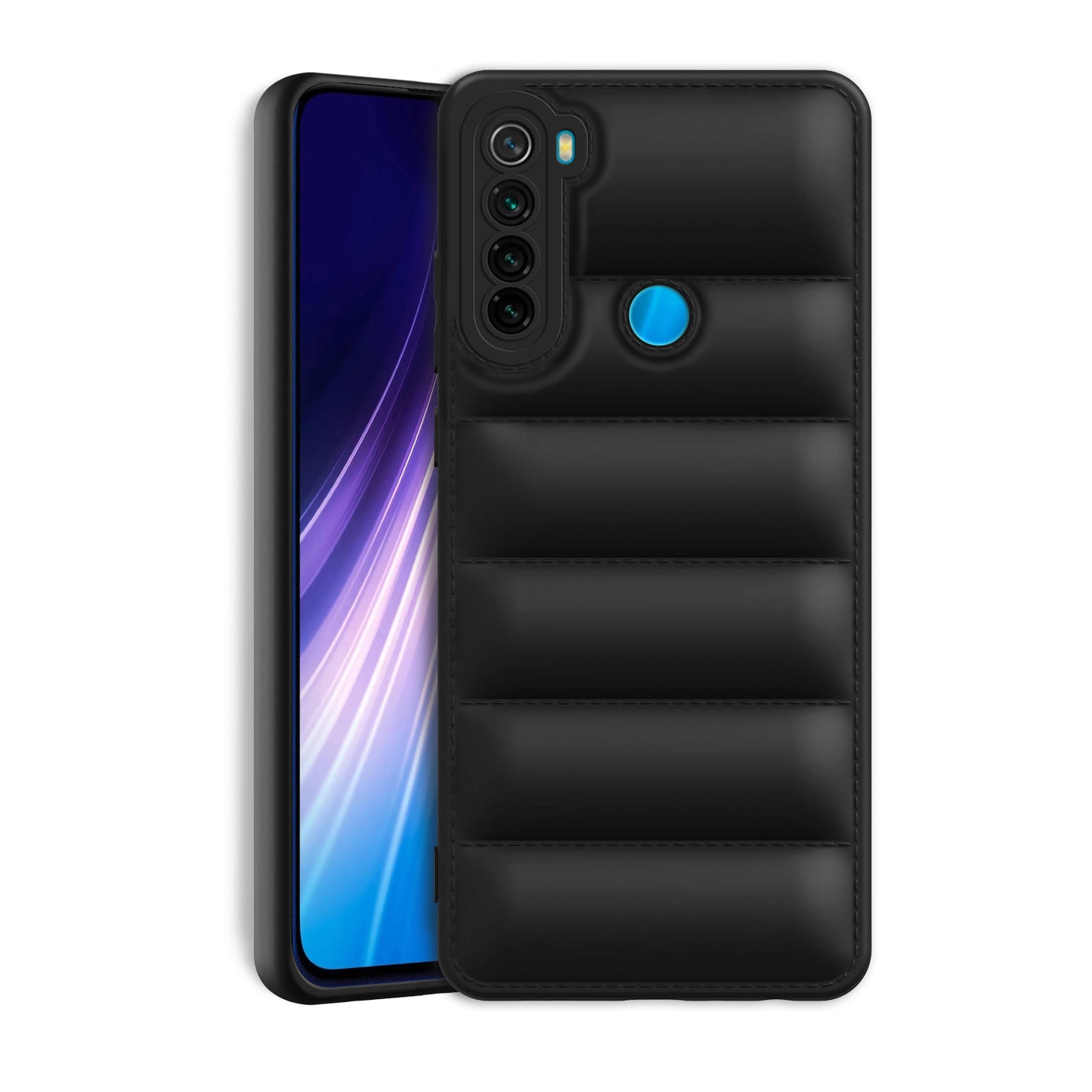 Puffer Back Cover for Redmi Note 8