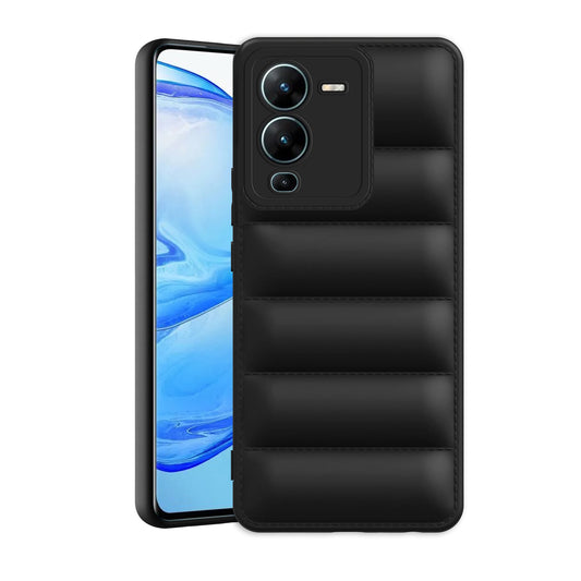 Puffer Back Cover for Vivo V25 Pro