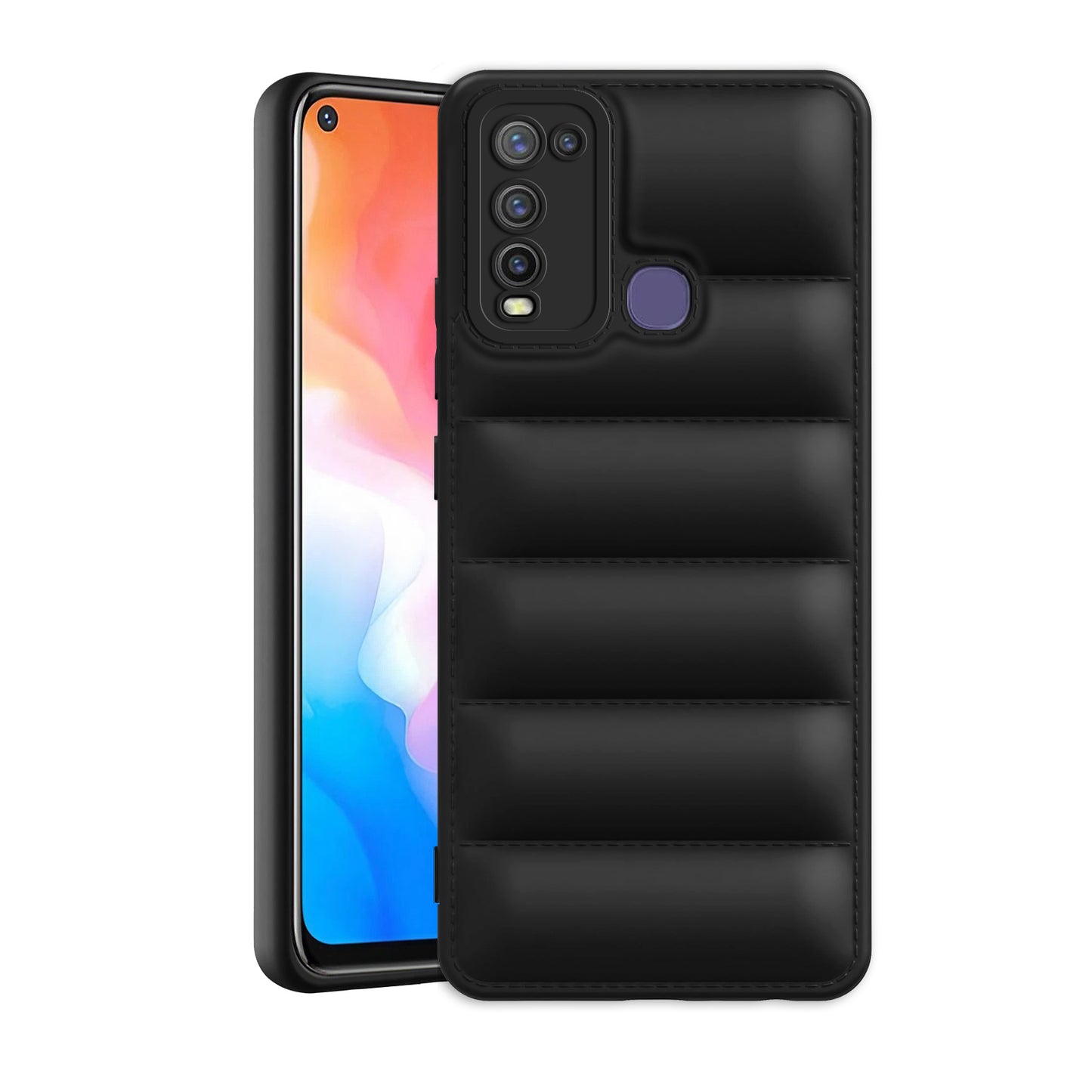 Puffer Back Cover for Vivo Y30