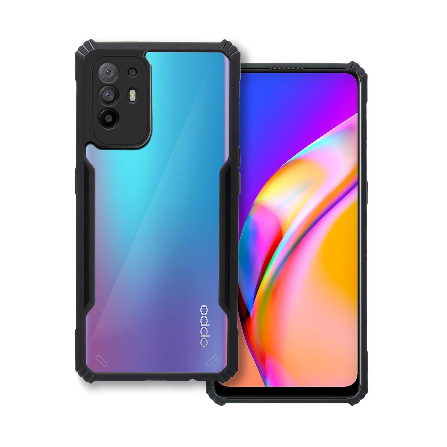 360 Degree Protection Back Cover For Oppo F19 Pro Plus