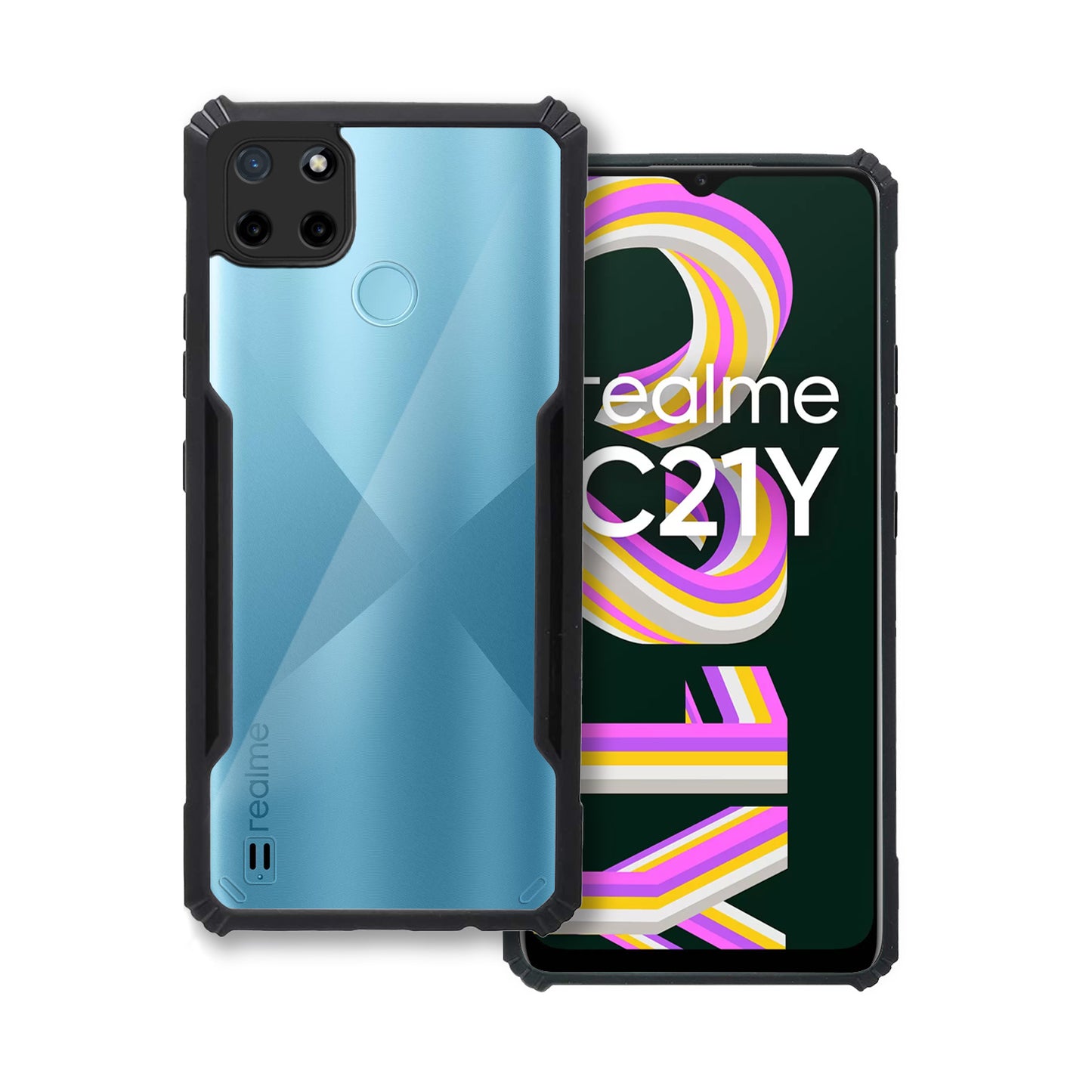 360 Degree Protection Back Cover For Realme C21Y