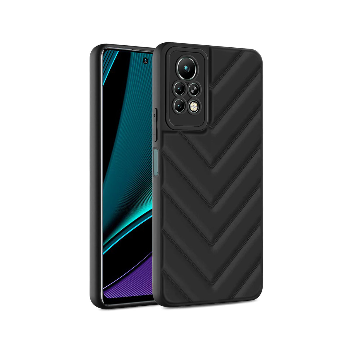 Wave Cushioned Back Cover for Infinix Note 11 Pro