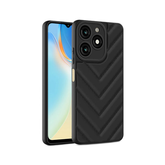 Wave Cushioned Back Cover for iTel A70