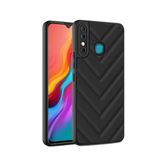 Wave Cushioned Back Cover for Infinix Hot 8