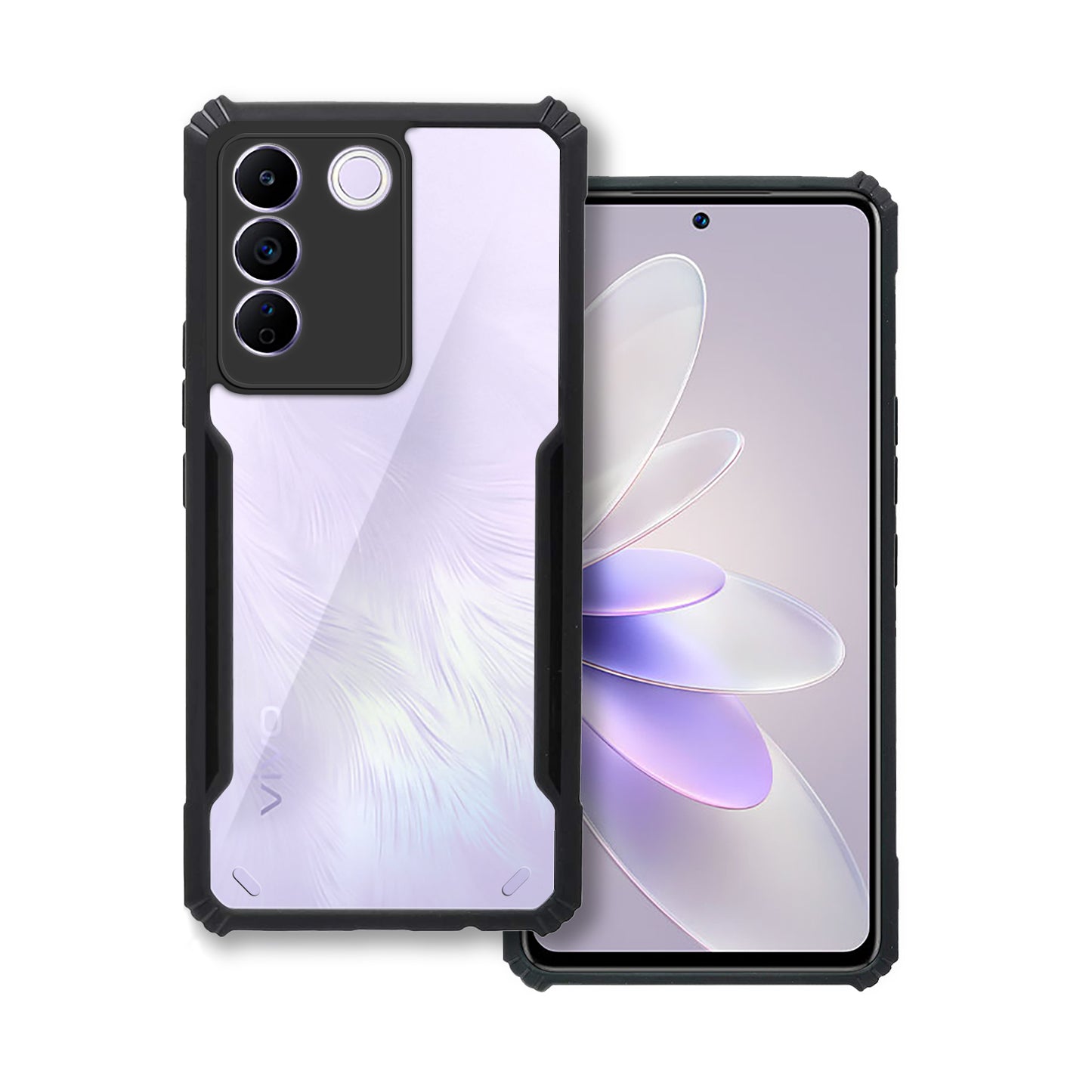 360 Degree Protection Back Cover For Vivo V27E