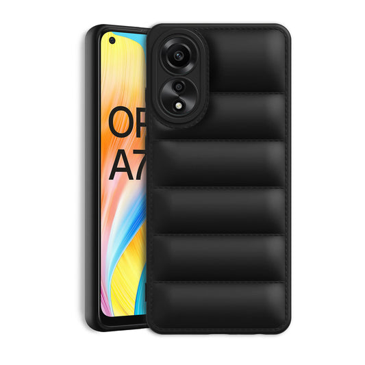 Puffer Back Cover for Oppo A78 4G