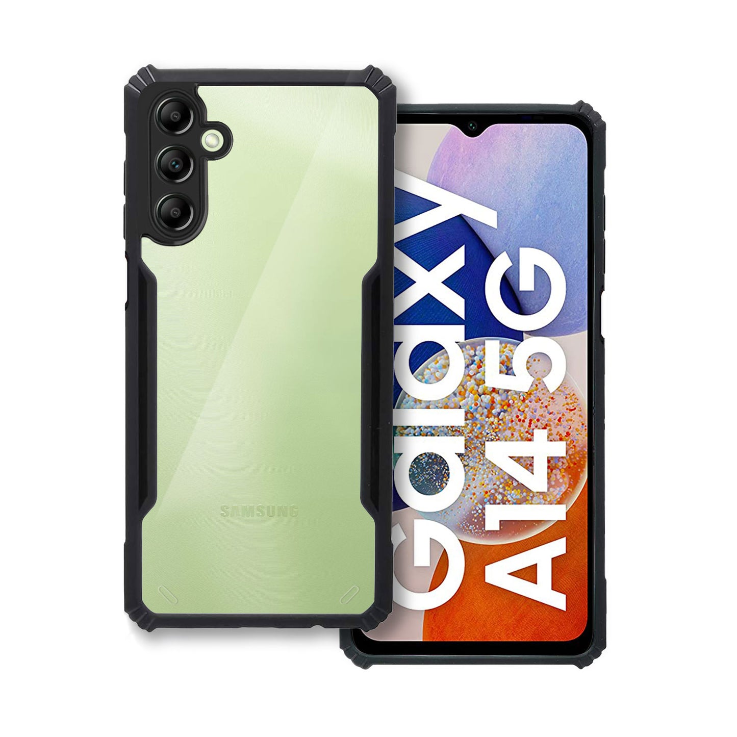 360 Degree Protection Back Cover For Samsung Galaxy A14 5G