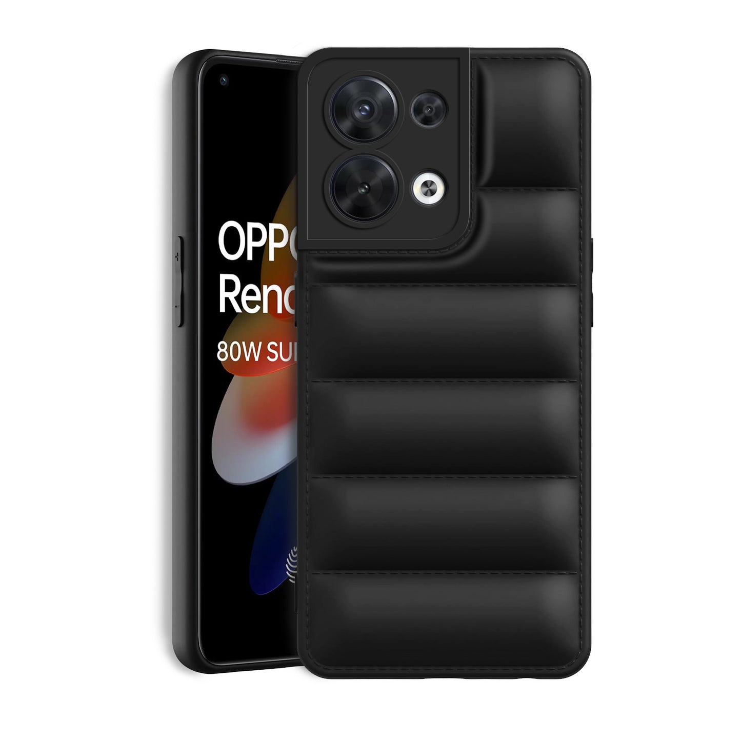 Puffer Back Cover for Oppo Reno 8 5G