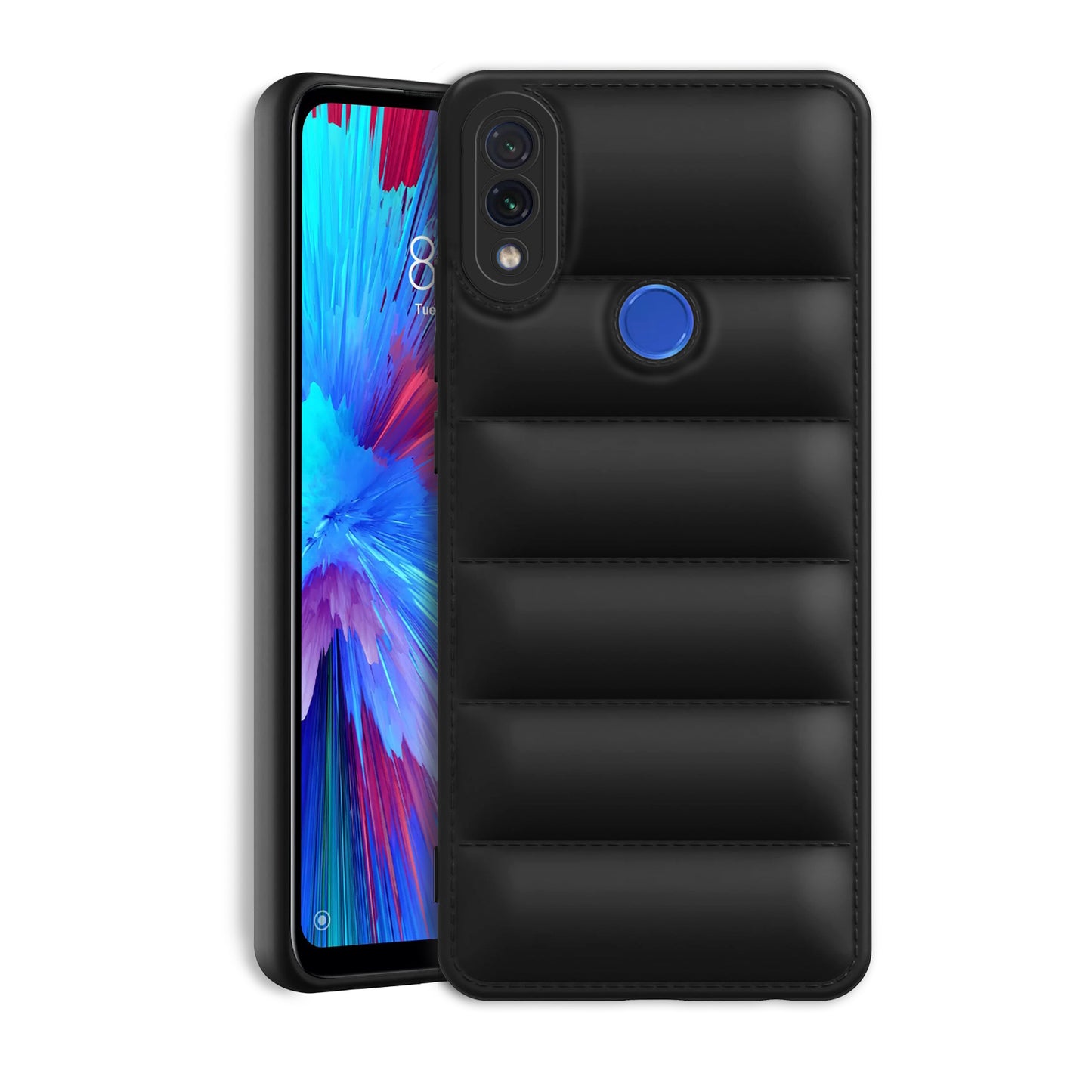 Puffer Back Cover for Redmi Note 7