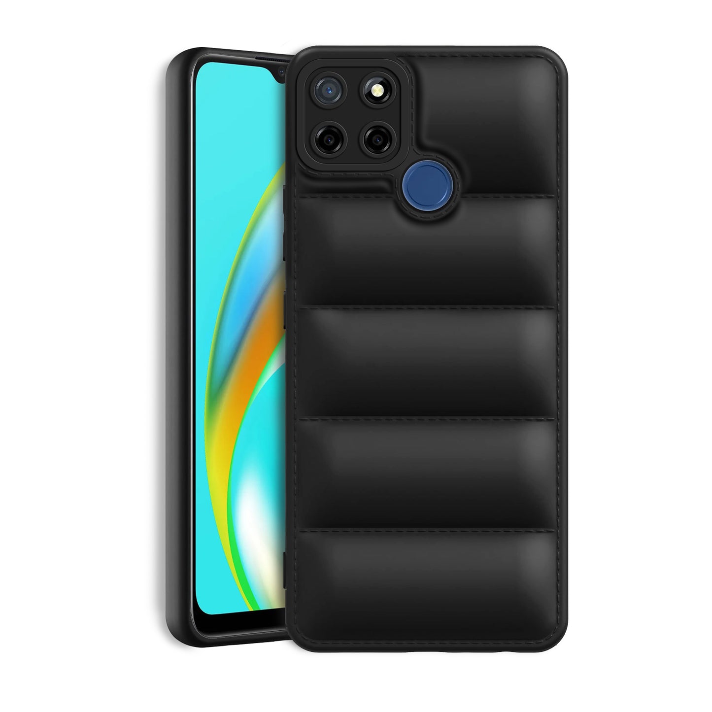 Puffer Back Cover for Realme C12