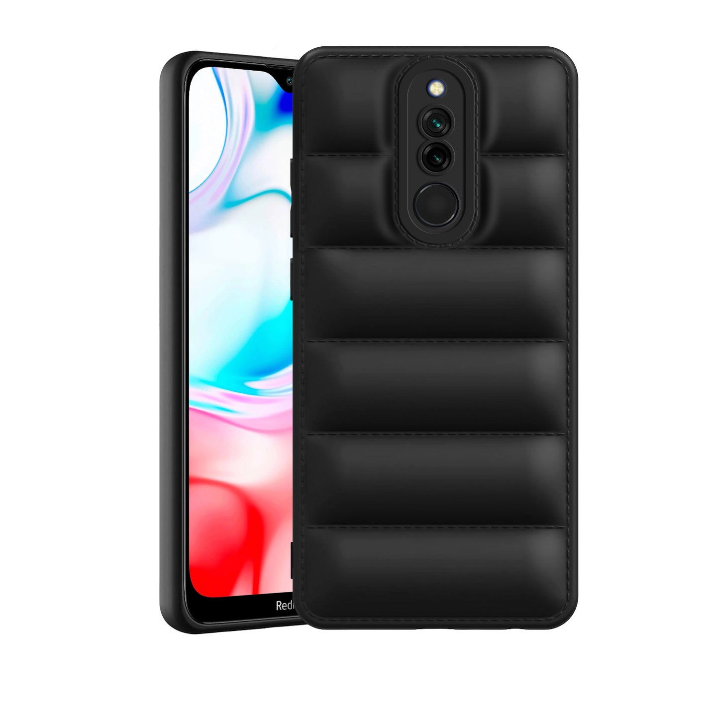 Puffer Back Cover for Redmi 8