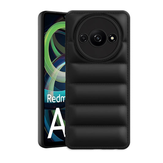 Puffer Back Cover for Redmi A3 2024