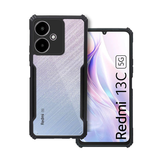 360 Degree Protection Back Cover For Redmi 13C 5G