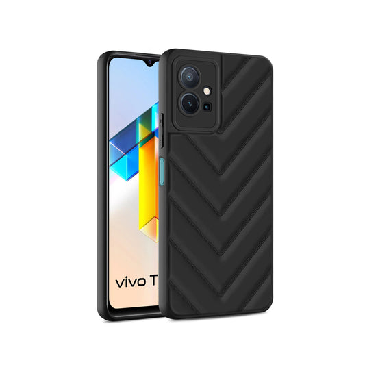 Wave Cushioned Back Cover for iQOO Z6