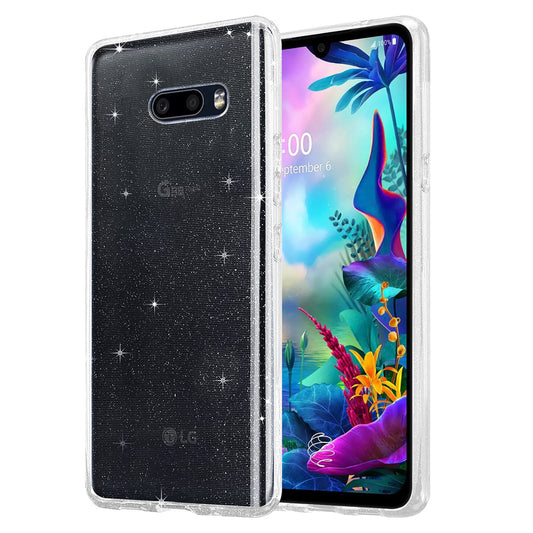 Liquid Crystal Glitter Back Cover for LG G8X ThinQ