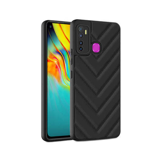 Wave Cushioned Back Cover for Infinix Hot 9