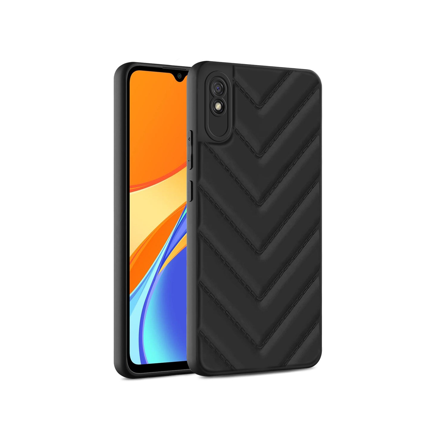 Wave Cushioned Back Cover for Redmi 9A