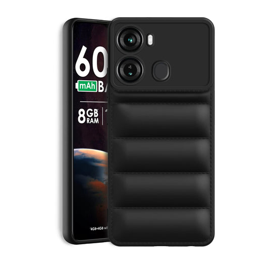 Puffer Back Cover for iTel P40