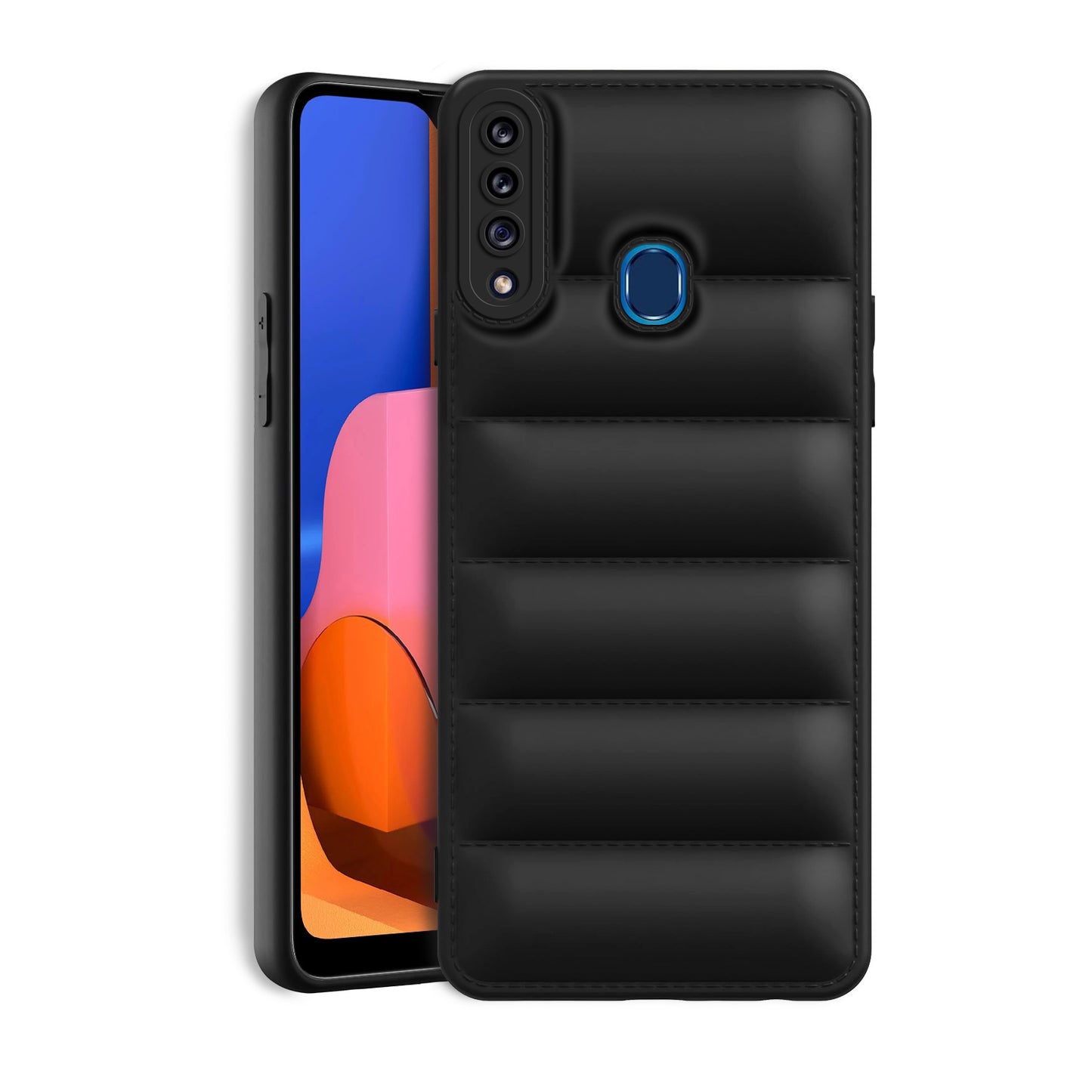 Puffer Back Cover for Samsung Galaxy A20s