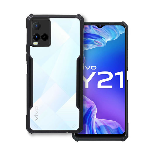 360 Degree Protection Back Cover For Vivo Y21 2021