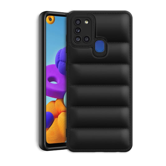 Puffer Back Cover for Samsung Galaxy A21s