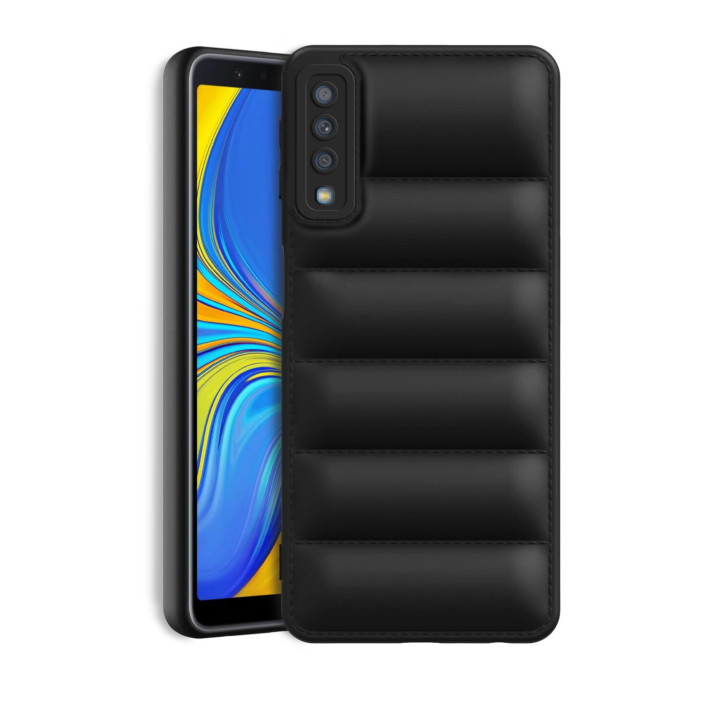 Puffer Back Cover for Samsung Galaxy A7 2018