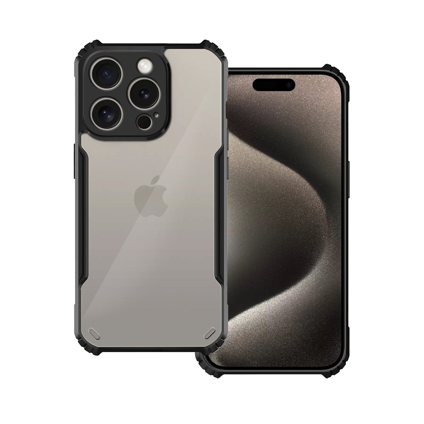 360 Degree Protection Back Cover For Apple iPhone 15 Pro