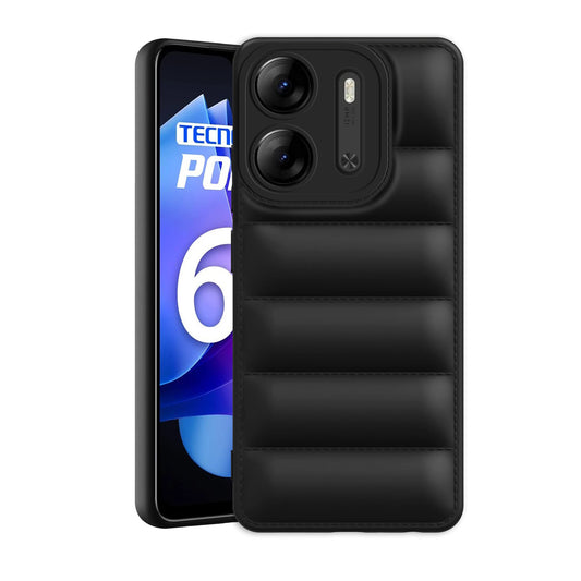 Puffer Back Cover for Tecno Pop 7 Pro