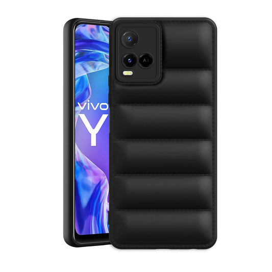 Puffer Back Cover for Vivo Y21 2021