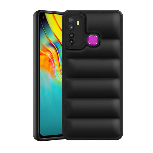 Puffer Back Cover for Infinix Hot 9