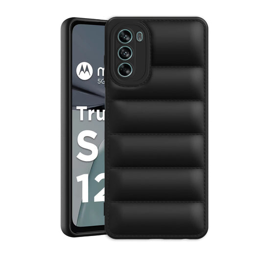 Puffer Back Cover for Motorola Moto G62