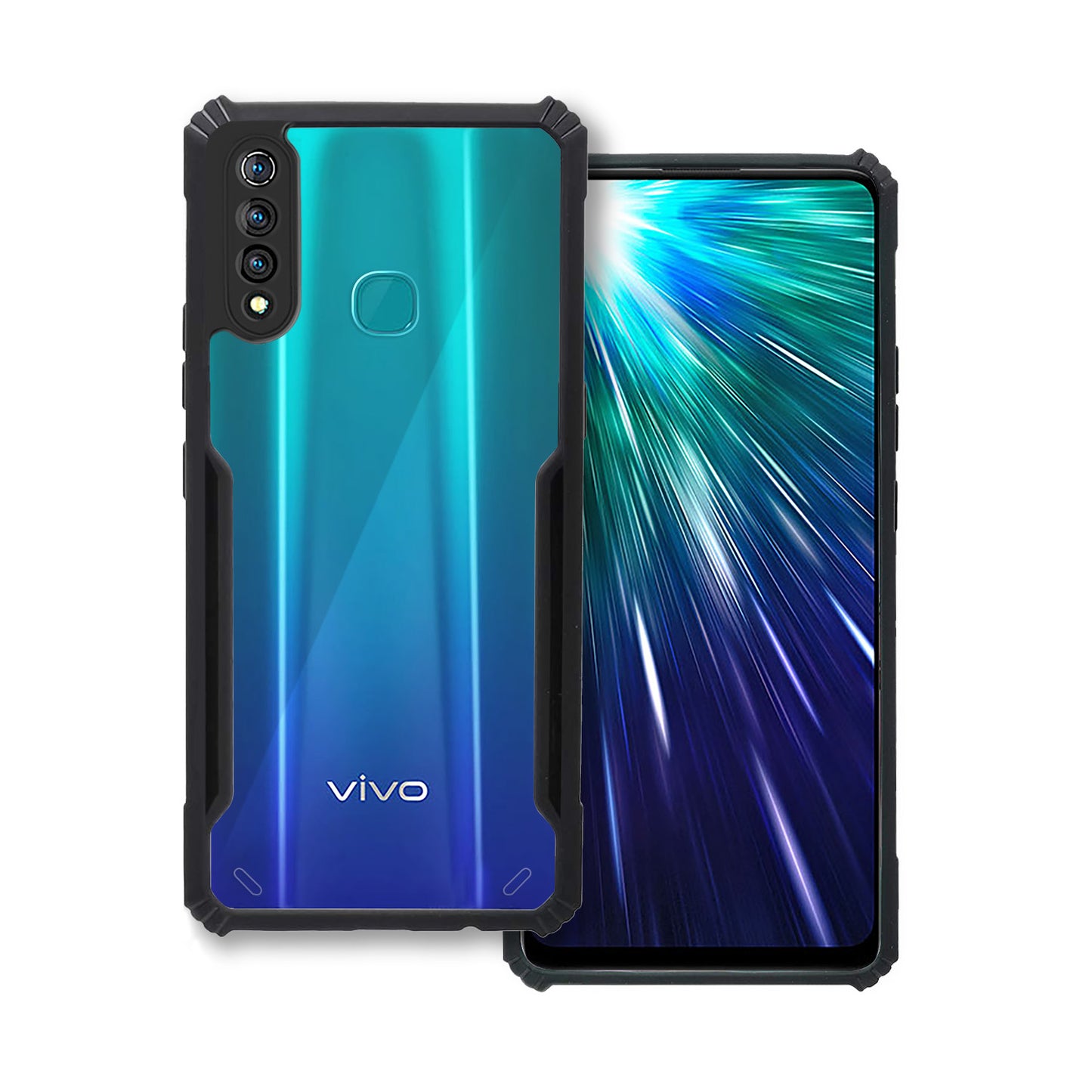 360 Degree Protection Back Cover For Vivo Z1 Pro