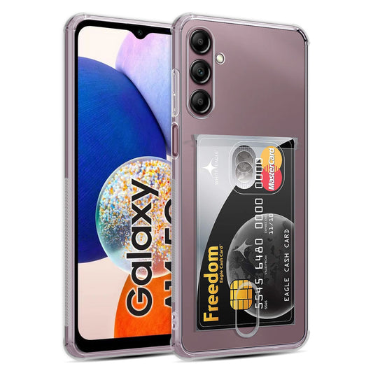 Card Holder Back Cover for Samsung Galaxy A14 5G