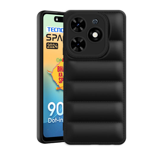 Puffer Back Cover for Tecno Spark Go 2024