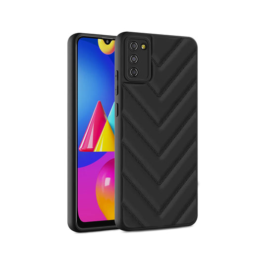 Wave Cushioned Back Cover for Samsung Galaxy M02s