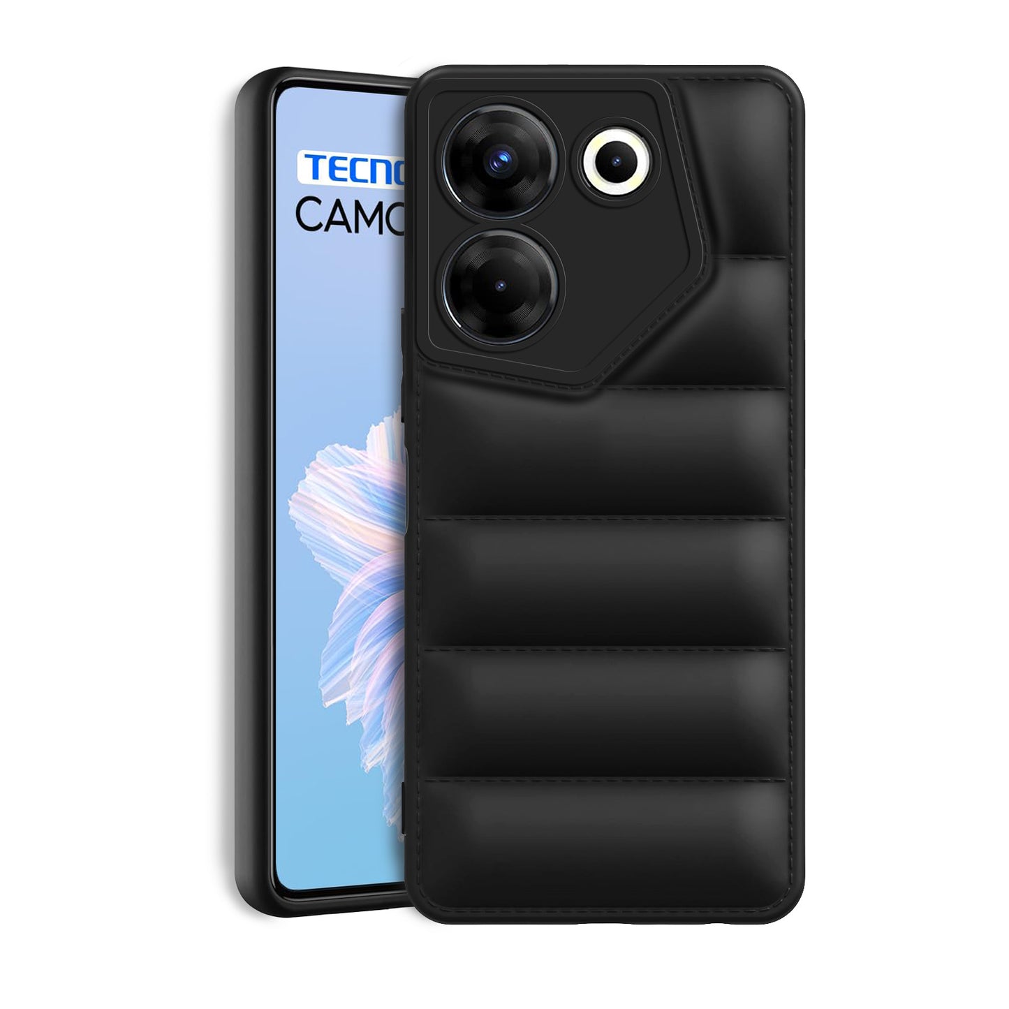 Puffer Back Cover for Tecno Camon 20 Pro