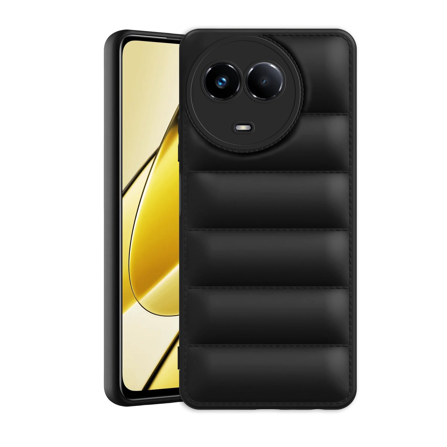 Puffer Back Cover for Realme 11 5G