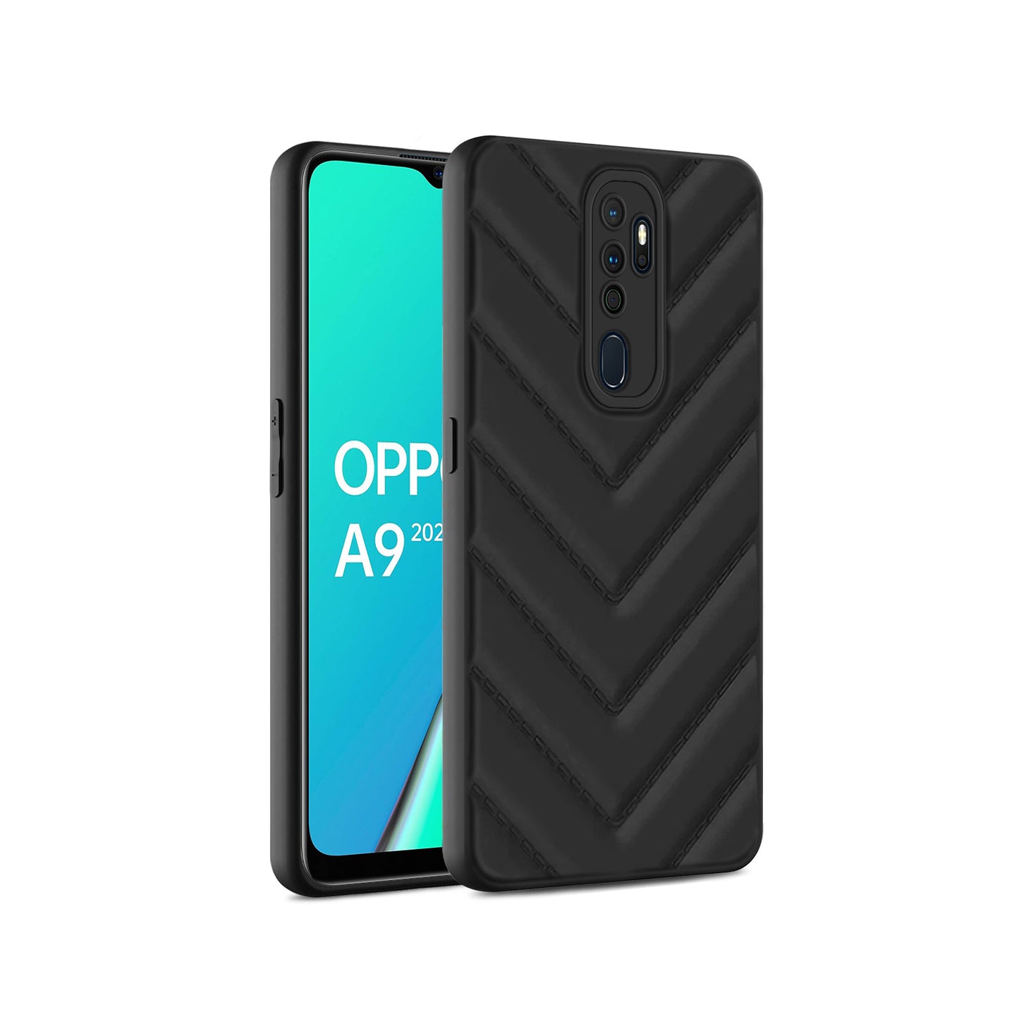 Wave Cushioned Back Cover for Oppo A9 2020