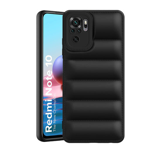 Puffer Back Cover for Redmi Note 10