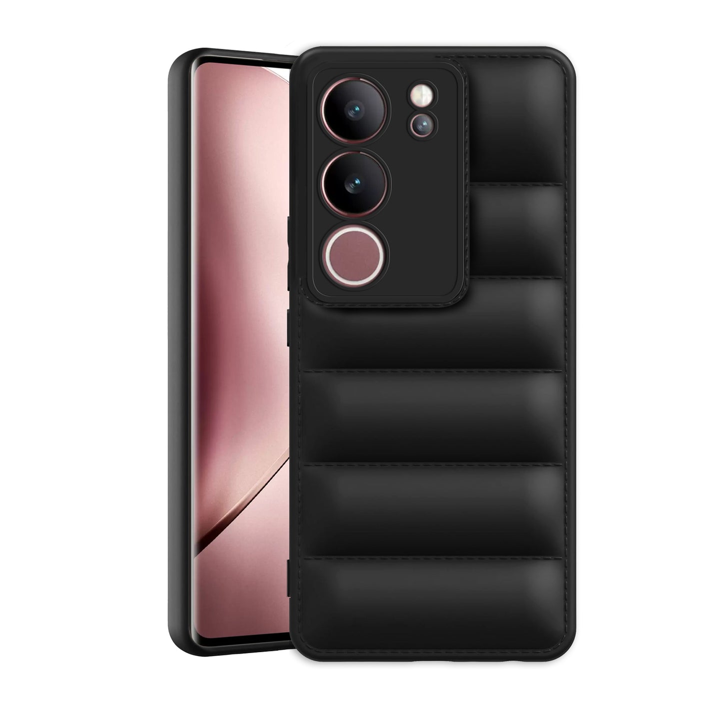 Puffer Back Cover for Vivo V29 Pro