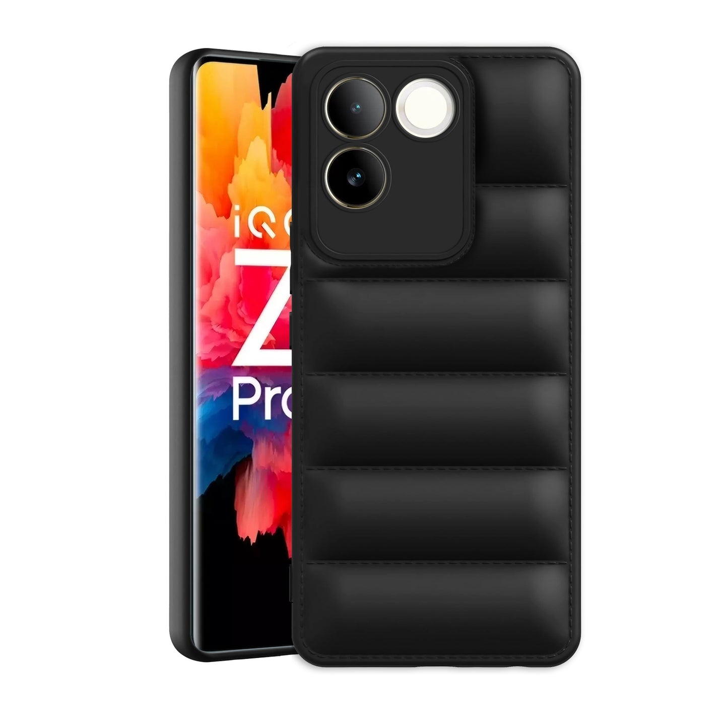 Puffer Back Cover for IQOO Z7 Pro