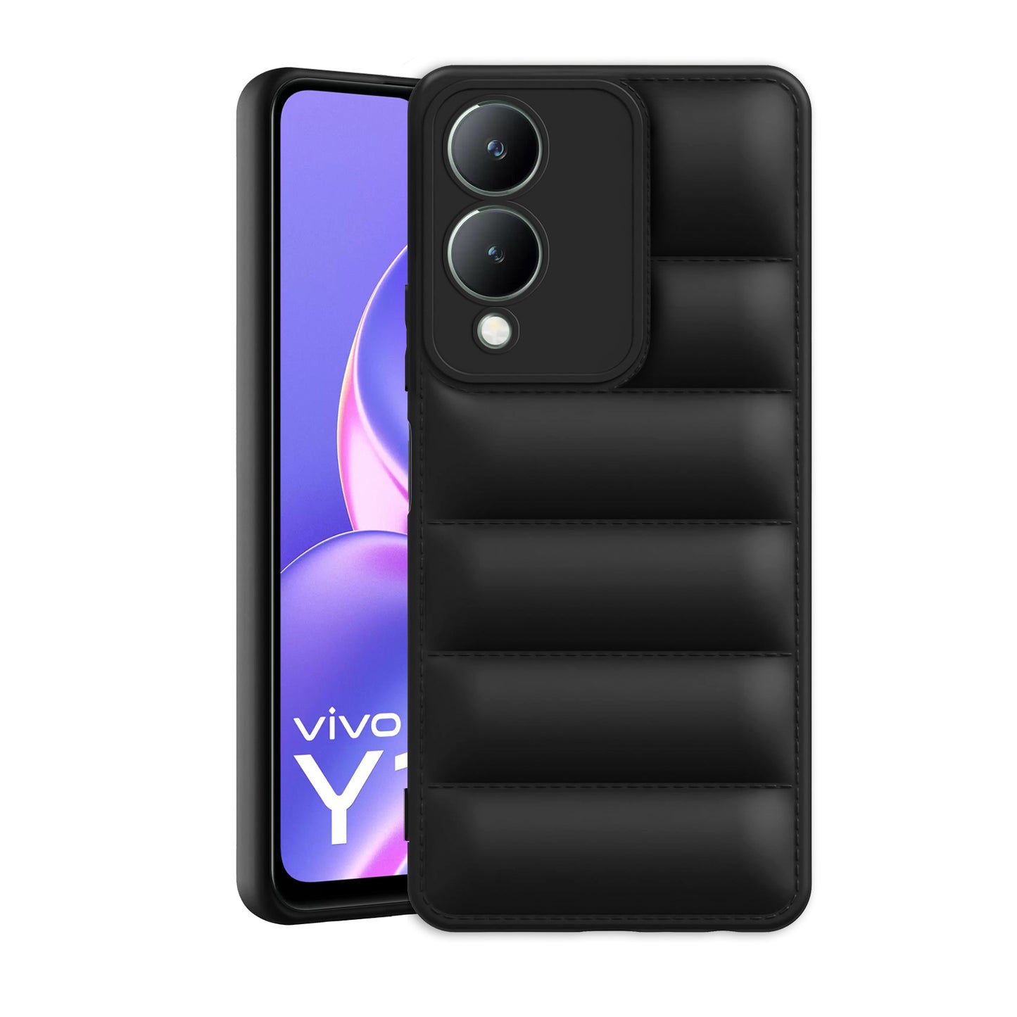 Puffer Back Cover for Vivo Y17s