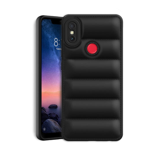 Puffer Back Cover for Redmi Note 6 Pro