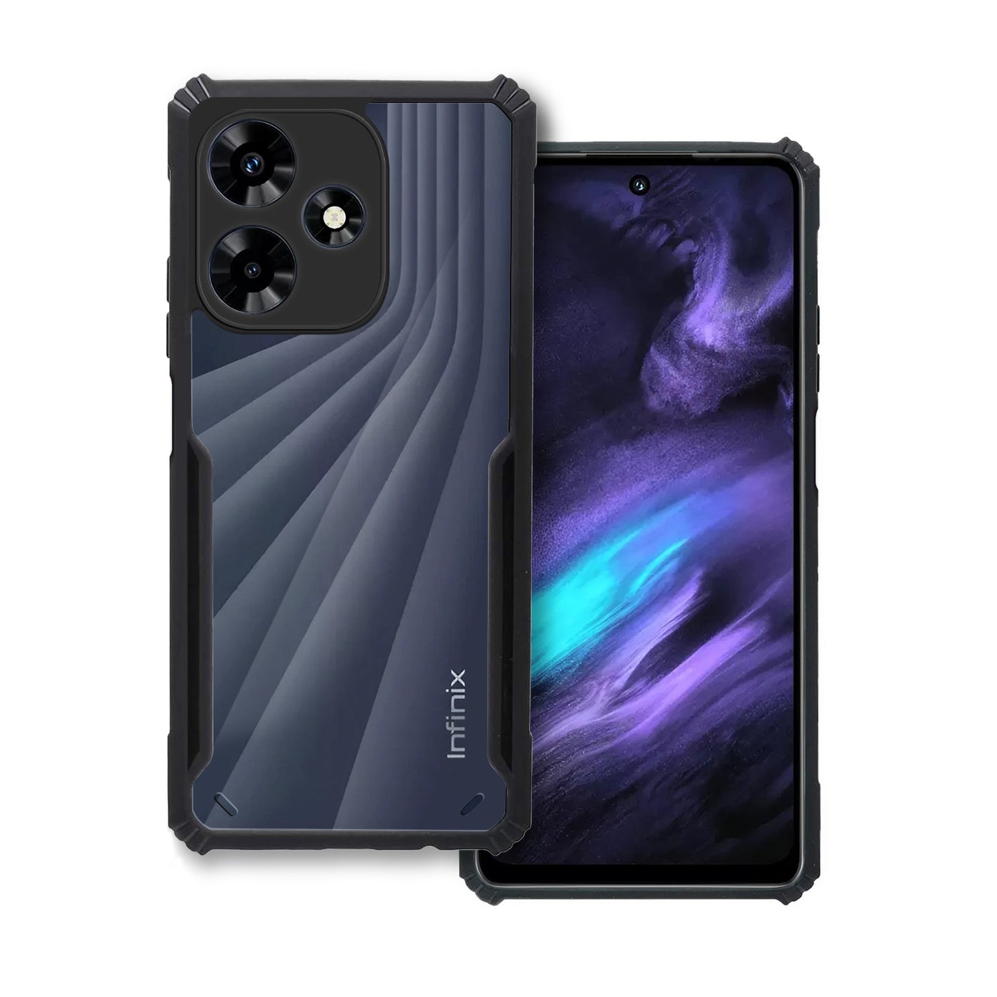 360 Degree Protection Back Cover For Infinix Hot 30 4G