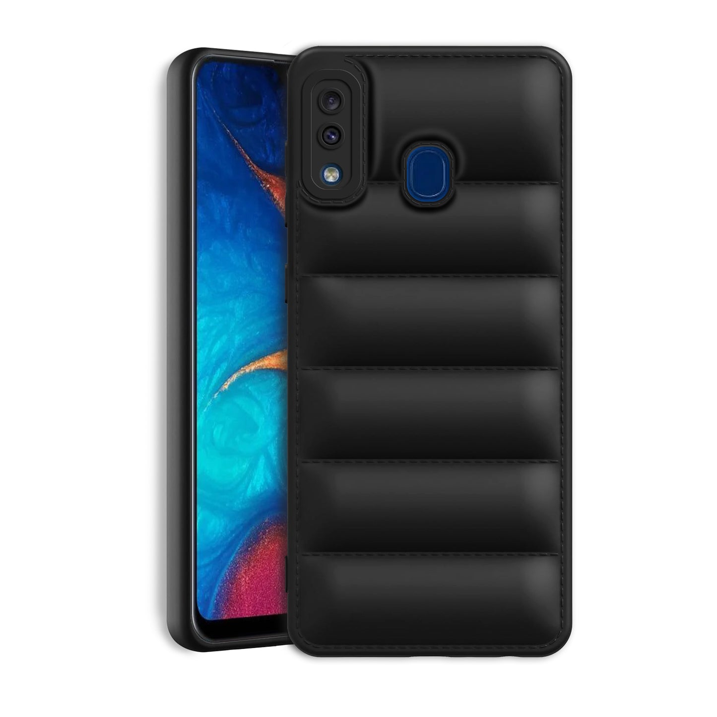 Puffer Back Cover for Samsung Galaxy A20