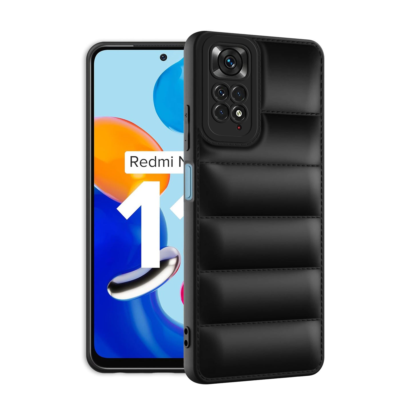 Puffer Back Cover for Redmi Note 11 5G